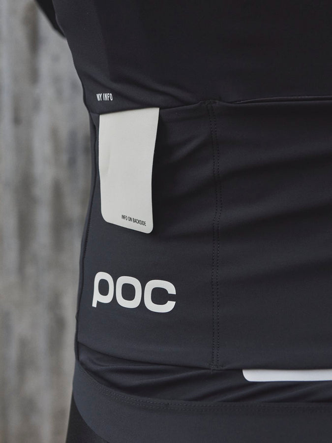 Koszulka rowerowa POC W'S Ambient Thermal Jersey czarny
