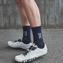 Skarpety rowerowe POC SOLEUS LITE Long Sock - niebieskie - Adventure Sports
