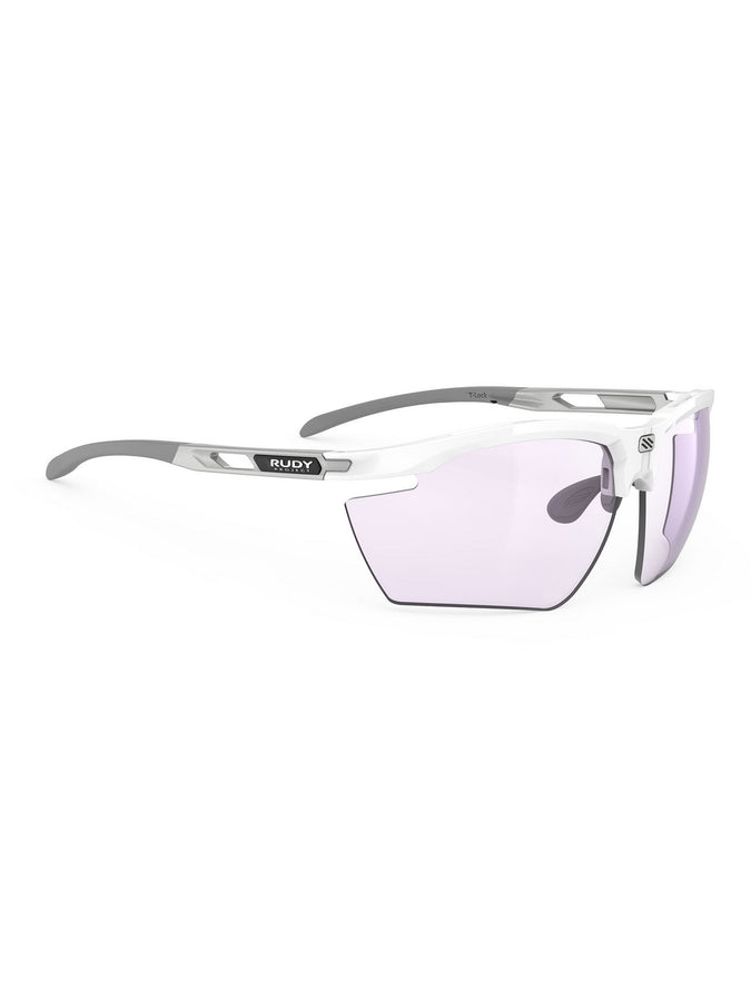 Okulary fotochromowe RUDY PROJECT MAGNUS - biały | ImpactX® 2 Laser Purple Cat 1-3