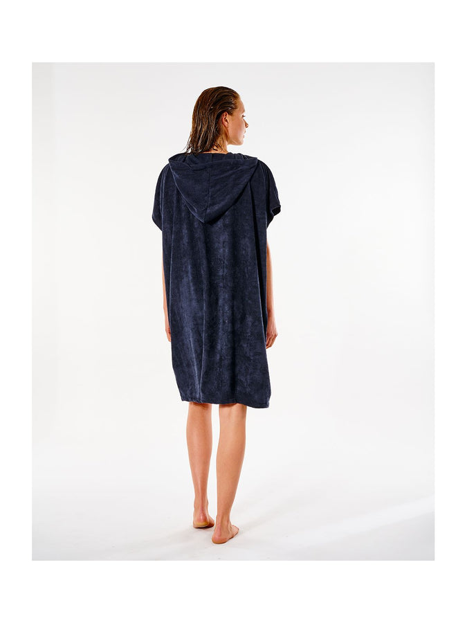 Poncho RIP CURL Script Hooded Towel czarny