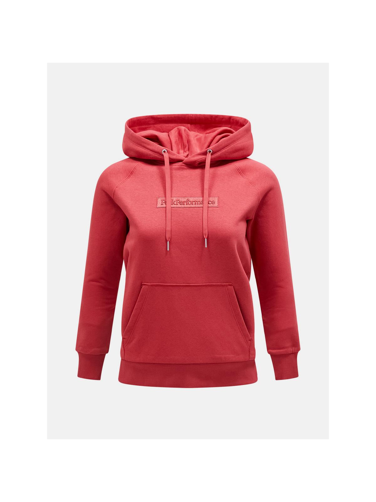 Bluza Peak Performance W Ease Hood czerwony