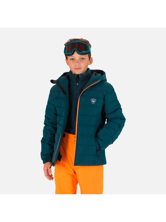 Kurtka narciarska ROSSIGNOL Boy Rapide Jkt zielony