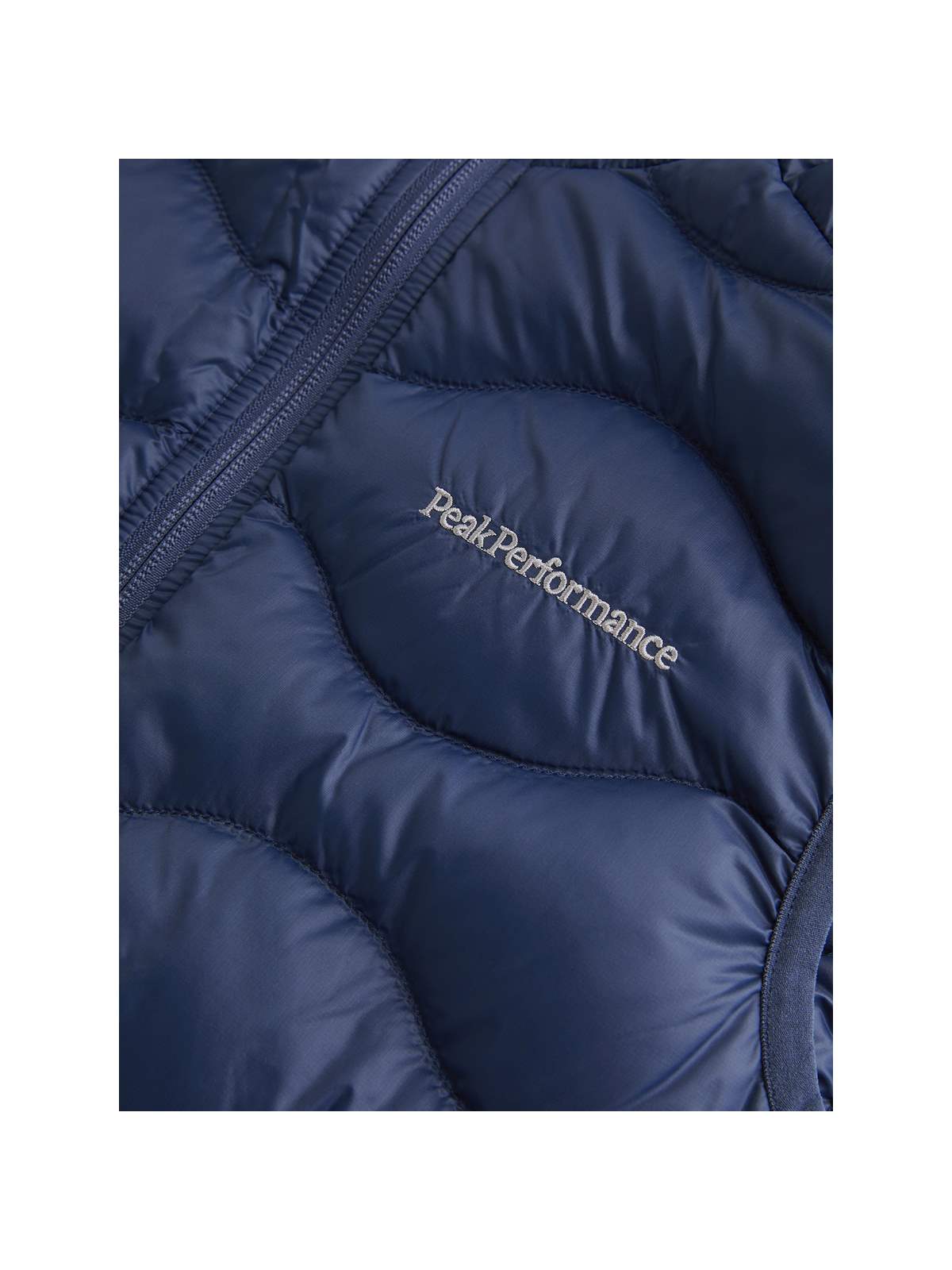 Kamizelka puchowa damska Peak Performance W Helium Down Vest niebieski - Adventure Sports