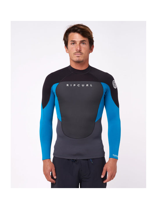 Kurtka neoprenowa RIP CURL Omega L/Sl Jkt - niebieski - Adventure Sports
