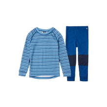 Bielizna termoaktywna dziecięca Helly Hansen K Hh Graphic Lifa Merino Set niebieski - Adventure Sports
