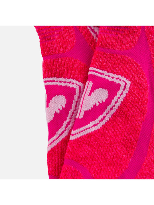 Skarpety Rossignol W Skpr Trail Socks różowy
