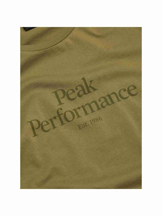 T-Shirt Peak Performance W Original Tee zielony