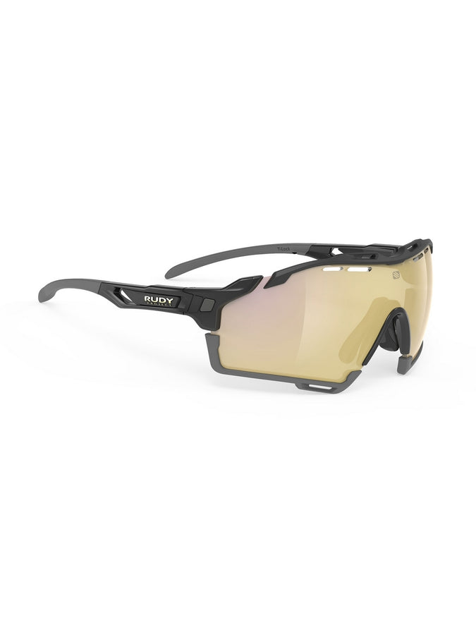 Okulary rowerowe RUDY PROJECT CUTLINE - czarny | Multilaser Gold Cat 3