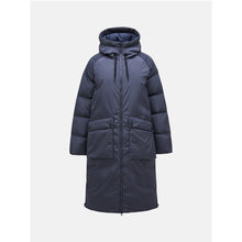 Płaszcz puchowy Peak Performance W Stella Coat niebieski - Adventure Sports
