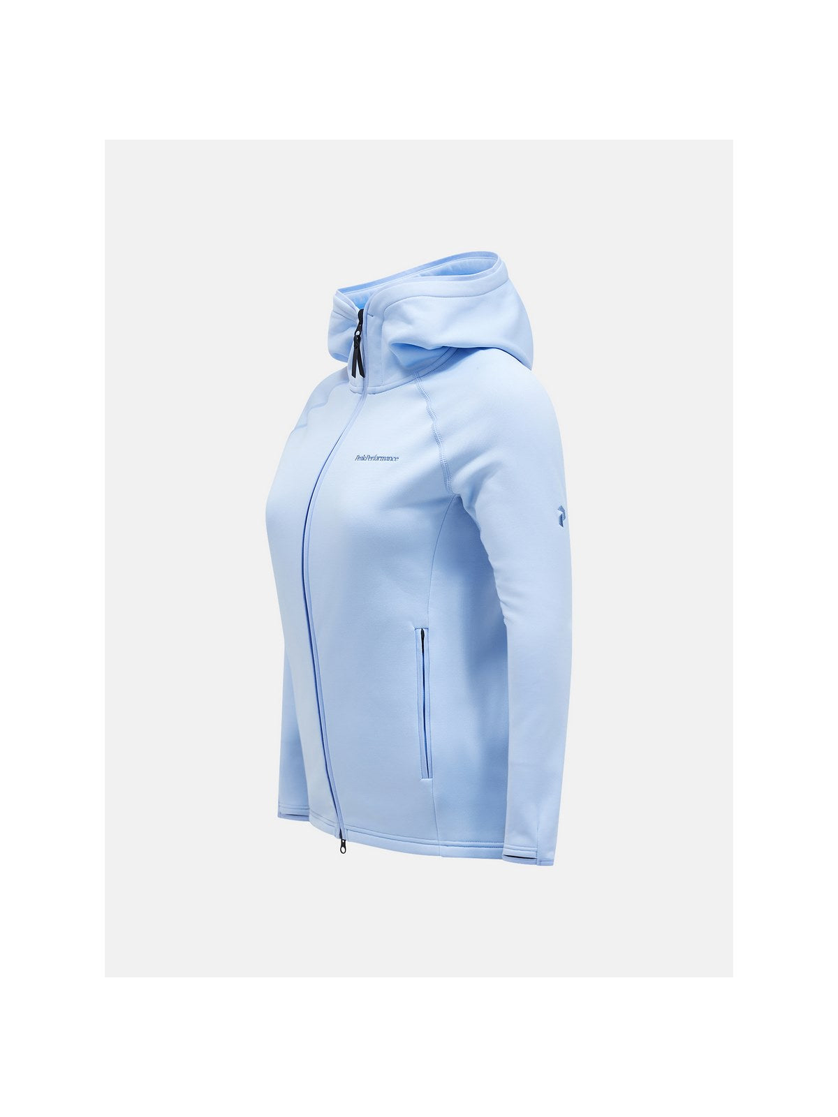 Bluza Peak Performance W Chill Light Zip Hood niebieski