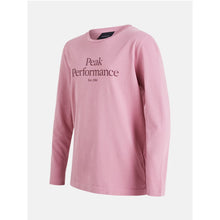 Koszulka Peak Performance Jr Original LS różowy - Adventure Sports
