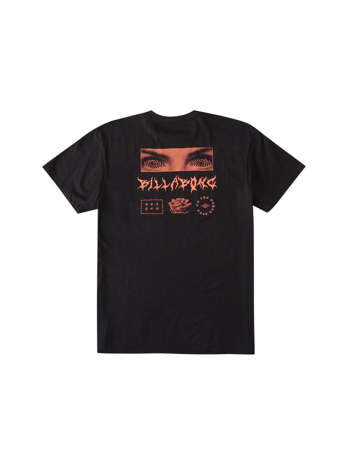 T-Shirt męski BILLABONG Bad Trip Ss M Tees - czarny