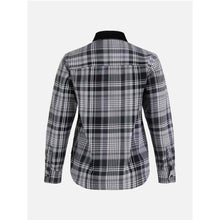 Koszula Peak Performance W Heavy Cotton Shirt czarna krata - Adventure Sports
