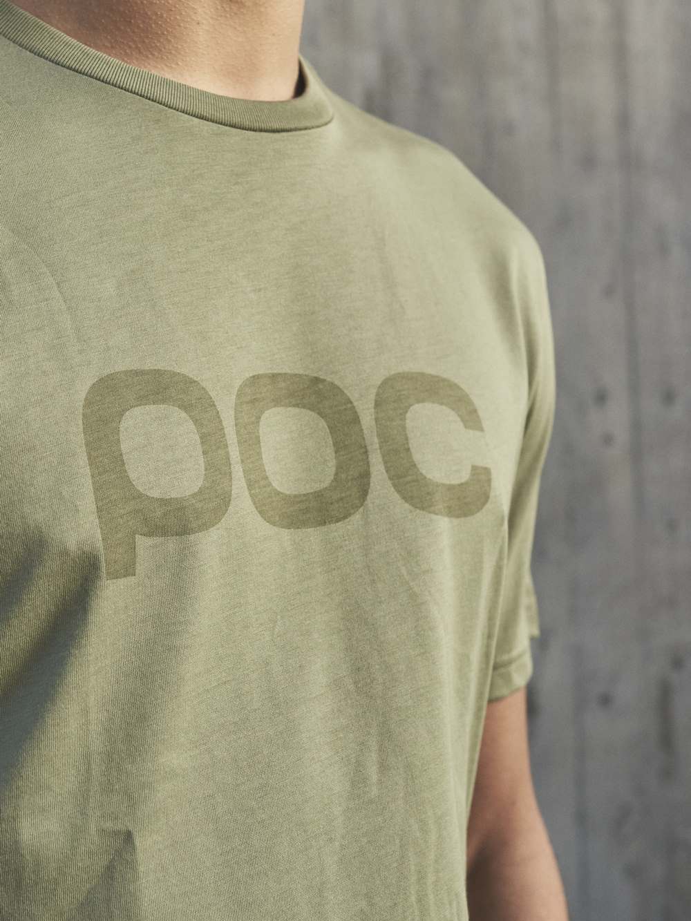 T-Shirt bawełniany POC Tee - zielony