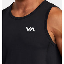 Top RVCA Sport Vent Sl czarny - Adventure Sports
