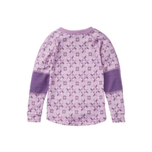 Bielizna termoaktywna dziewczęca Helly Hansen K Hh Graphic Lifa Merino Set fioletowy - Adventure Sports
