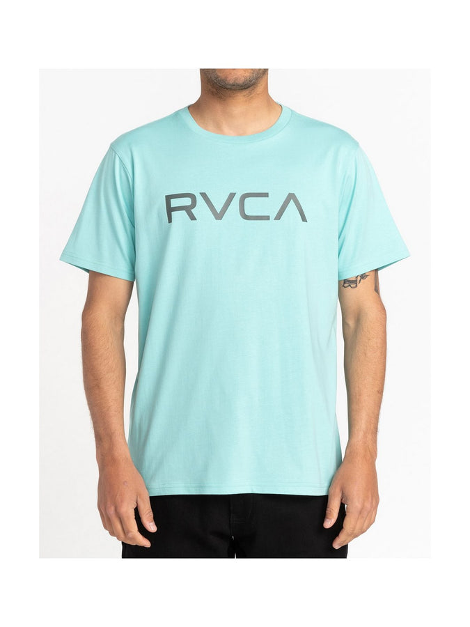 T-Shirt RVCA Big Rvca Ss - niebieski