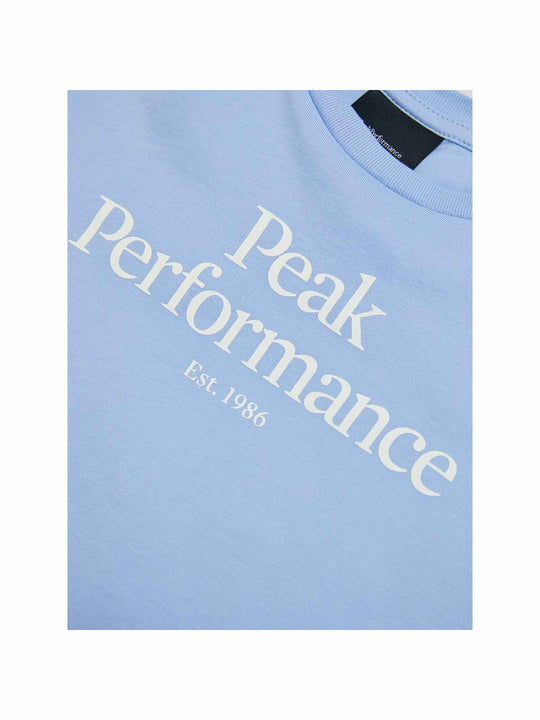 T-Shirt Peak Performance Jr Original Tee niebieski
