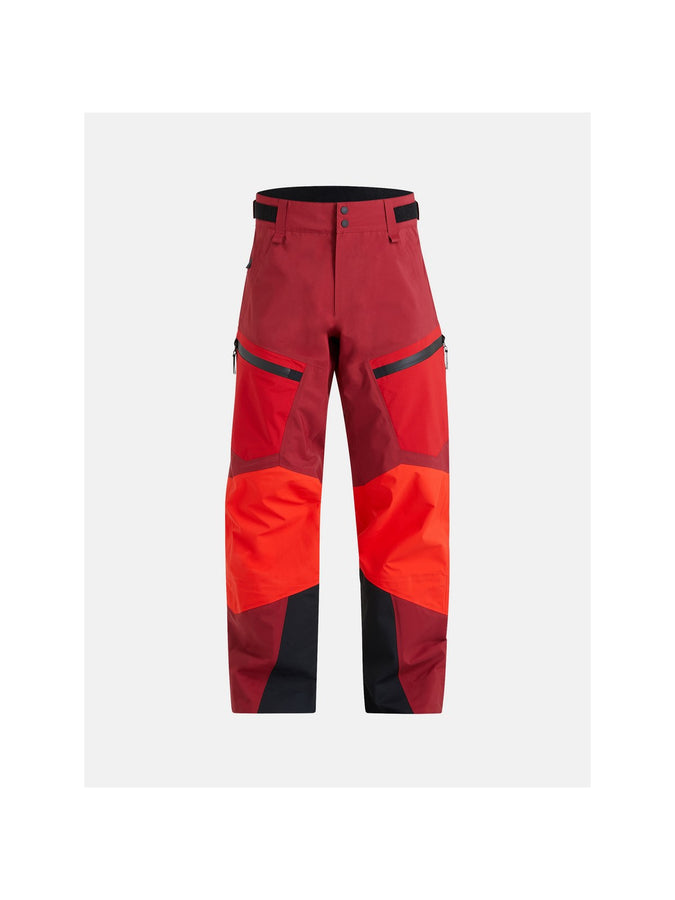 Spodnie narciarskie Peak Performance M Gravity GoreTex Pants czerwony