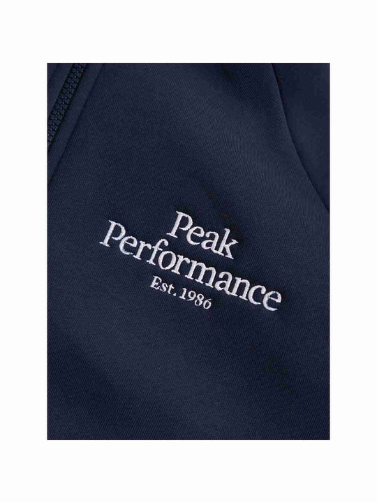 Bluza Peak Performance M Original Zip Hood niebieski