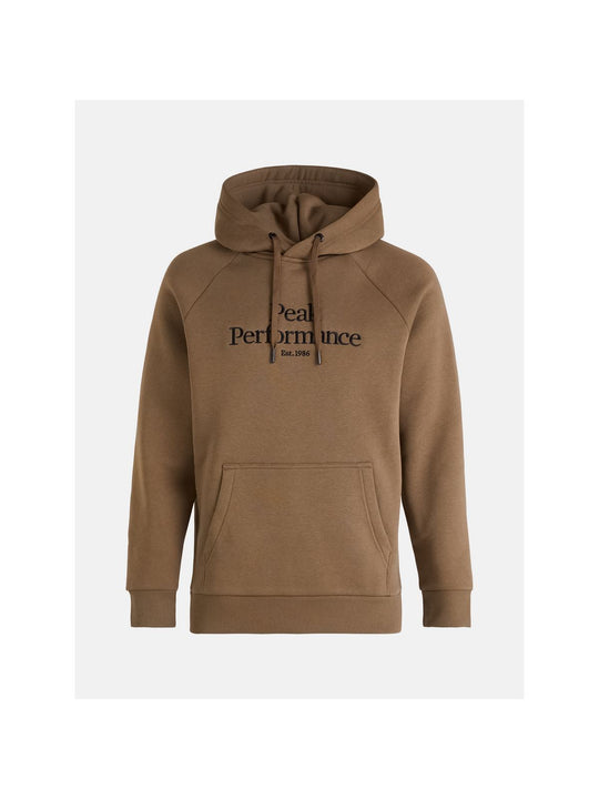 Bluza Peak Performance M Original Hood brązowy - Adventure Sports
