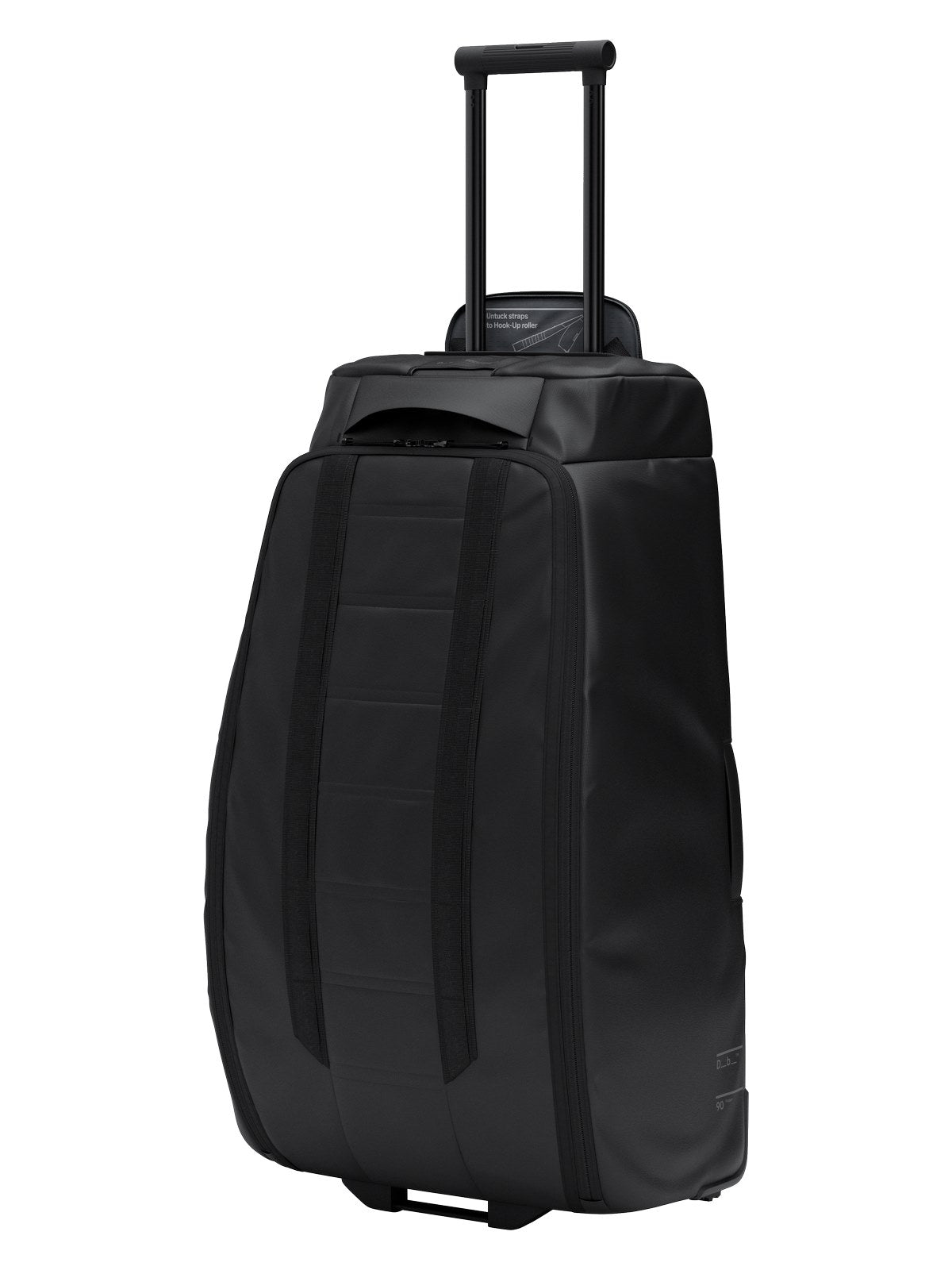 Torba podróżna na kółkach Db™ Hugger Roller Bag Check-In 90L czarny