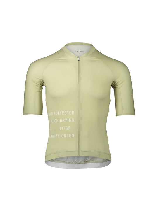 Koszulka rowerowa POC M&#39;s PRISTINE PRINT Jersey - zielony
