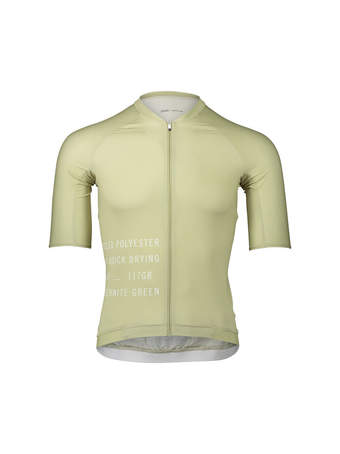 Koszulka rowerowa POC M's PRISTINE PRINT Jersey - zielony