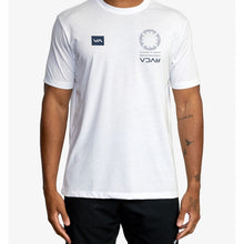 T-Shirt RVCA Va Mark Ss biały - Koszulka - Adventure Sports
