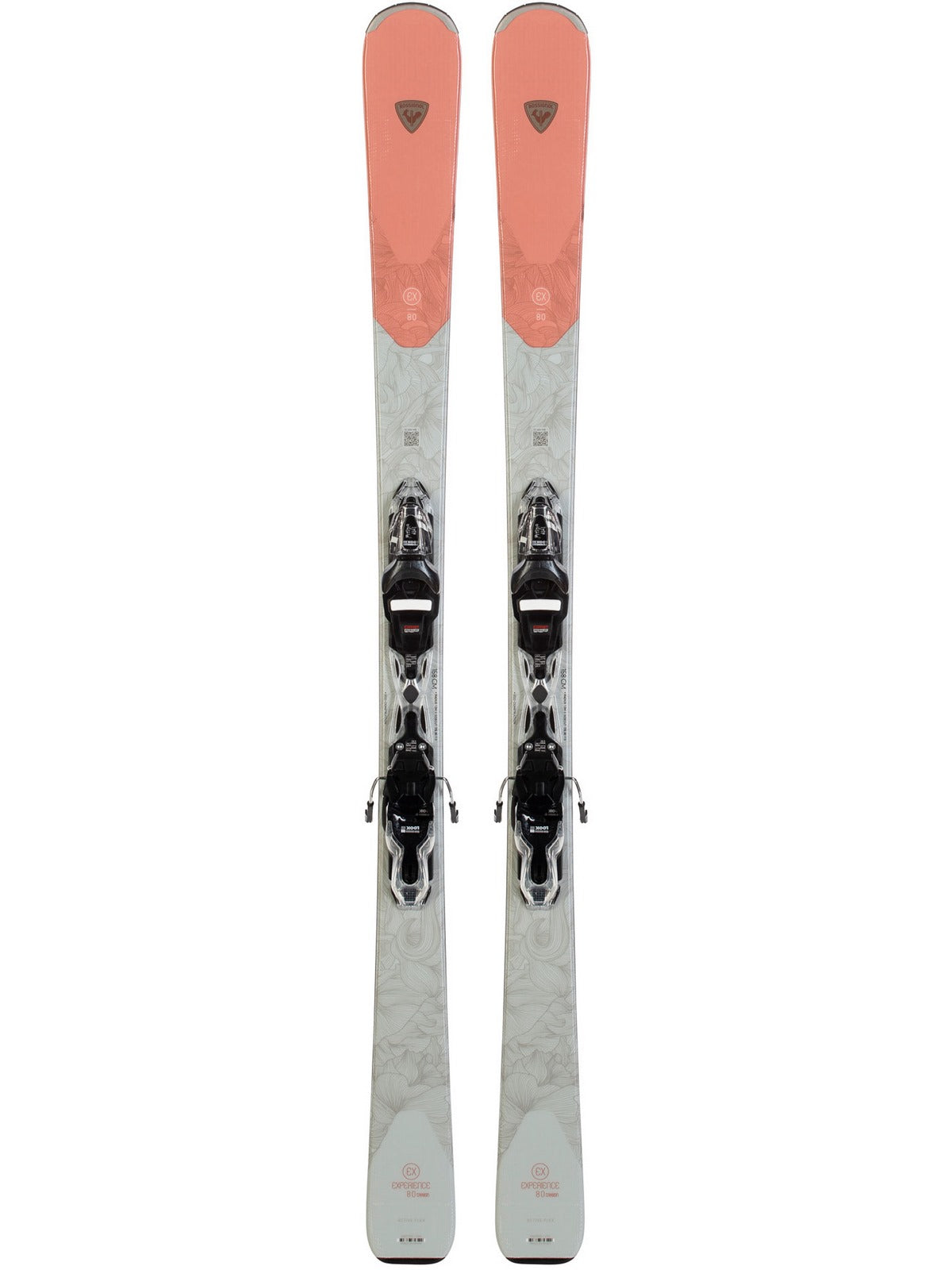Narty ROSSIGNOL EXPERIENCE W 80 CARBON + wiązania LOOK XPRESS 11 GW B83 BLACK SPARKLE - Adventure Sports