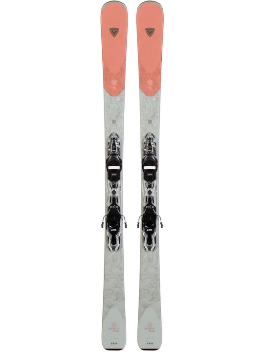 Narty ROSSIGNOL EXPERIENCE W 80 CARBON + wiązania LOOK XPRESS 11 GW B83 BLACK SPARKLE - Adventure Sports
