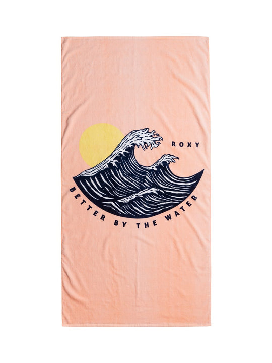 Ręcznik plażowy ROXY Fun and Adventure - pomarańczowy
