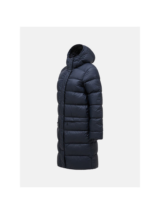 Kurtka puchowy Peak Performance W Frost Down Coat czarny
