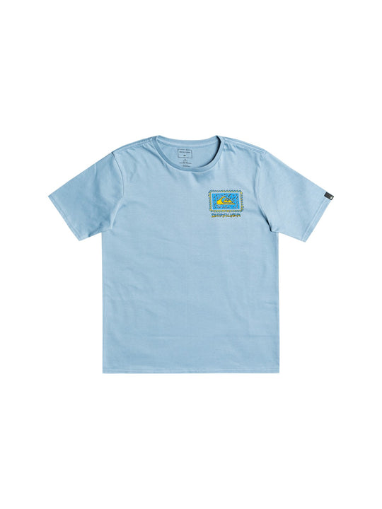 T-Shirt QUIKSILVER Radical Roots B Tees - niebieski - Koszulka - Adventure Sports
