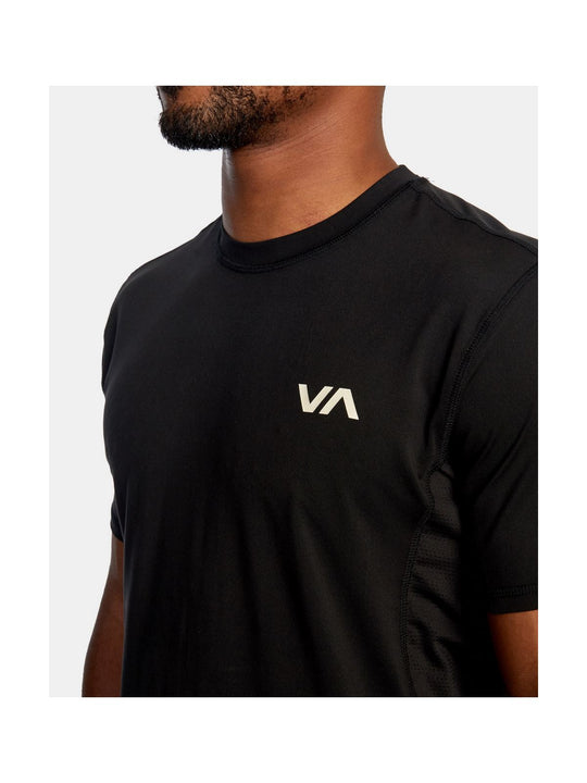 T-Shirt RVCA Sport Vent Ss - czarny
