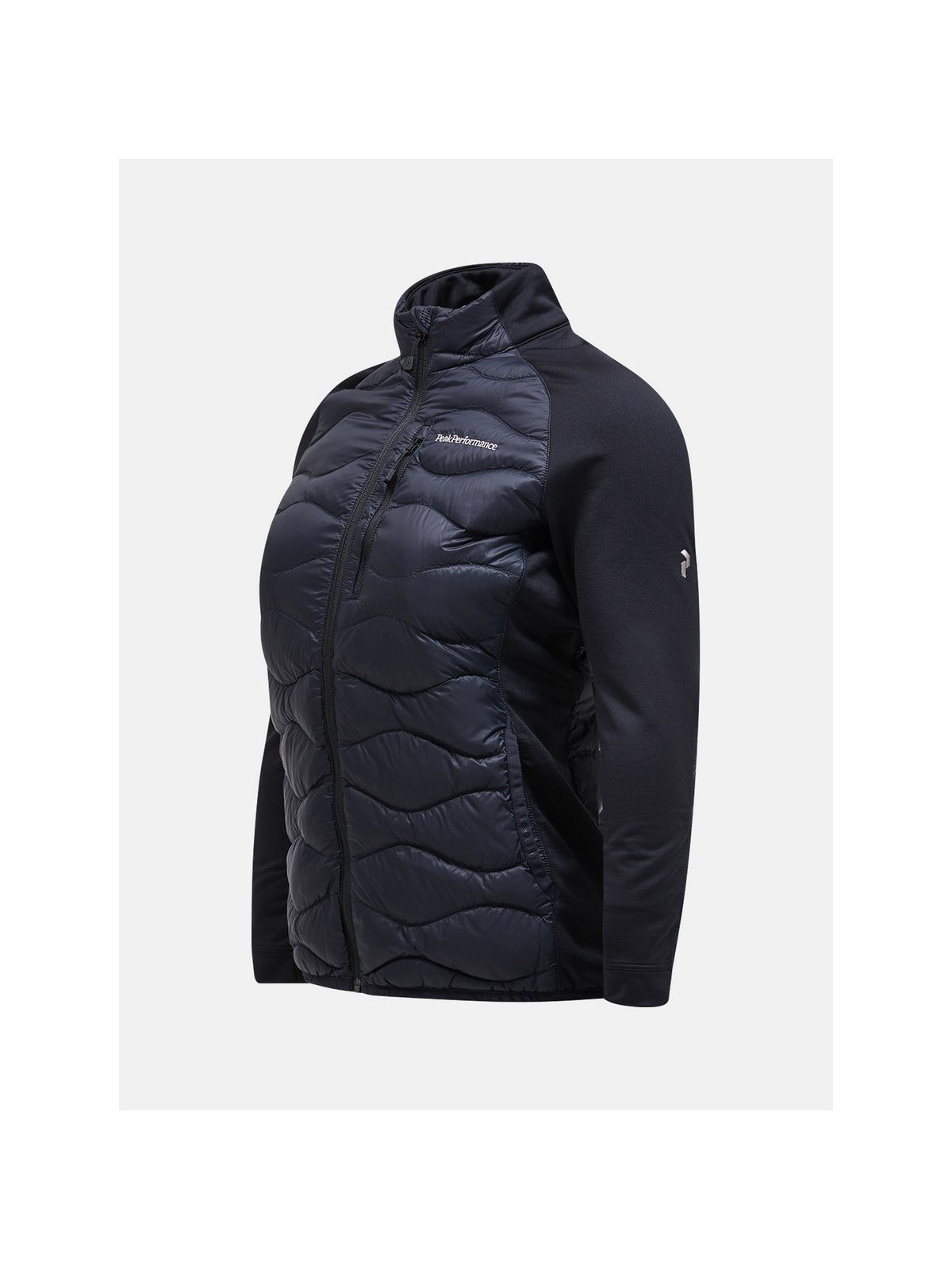 Kurtka puchowa Peak Performance W Helium Down Hybrid Jacket czarny