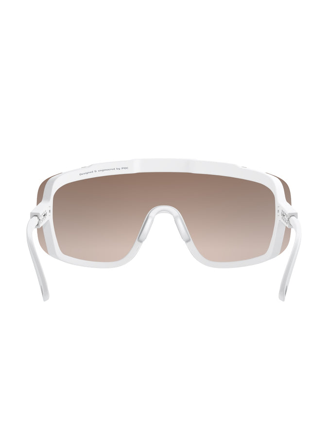 Okulary rowerowe POC Devour Wide Fit bialy | /Clarity Trail /Partly Sunny Silver cat 2