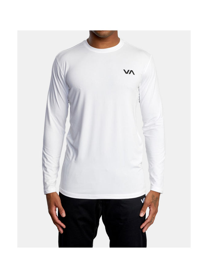Koszulka RVCA Sport Vent Ls - biały