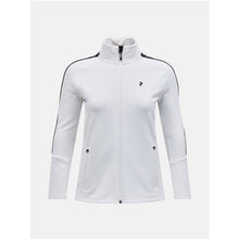 Bluza damska Peak Performance W Rider Zip Jacket biały - Adventure Sports
