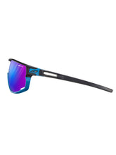 Okulary rowerowe JULBO RUSH - czarny/niebieski - | Reactiv High Contrast Cat 1-3
