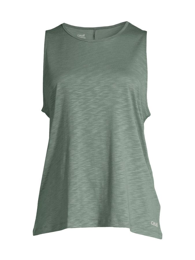 Koszulka CASALL Soft Texture Tank zielony