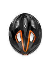 Kask rowerowy RUDY PROJECT STRYM - czarny/pomarańczowy
