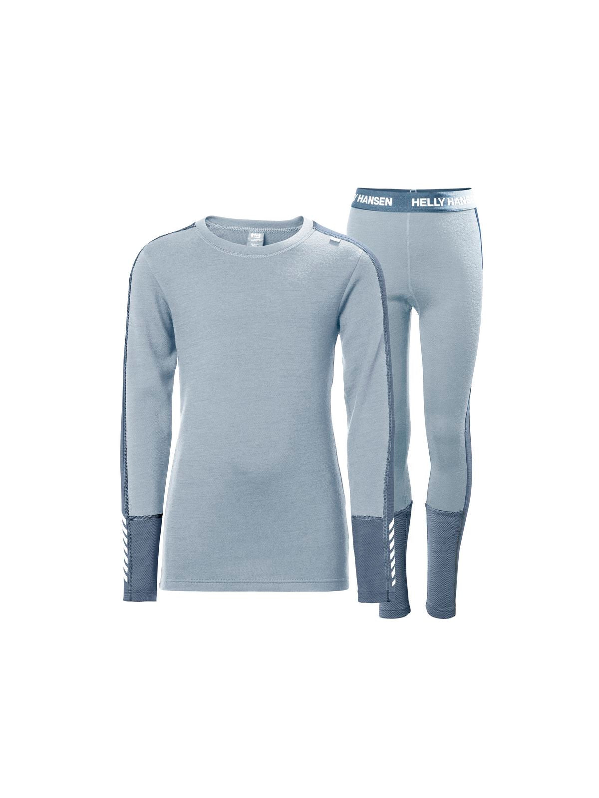 Bielizna Helly Hansen Jr Lifa Merino Midweight Set biały