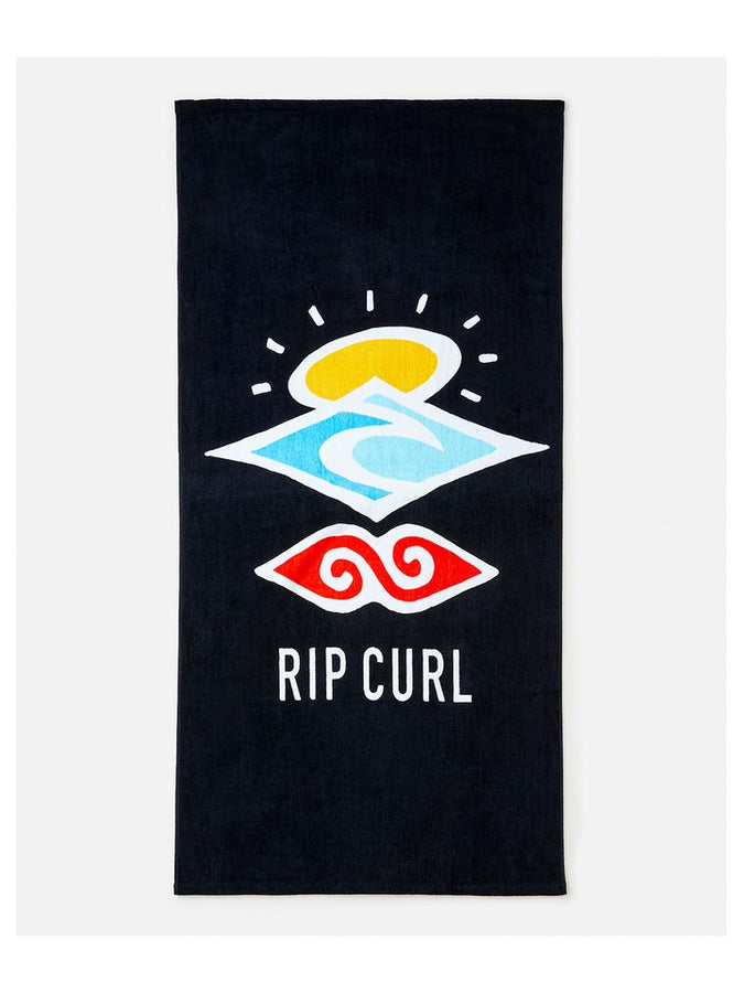 Ręcznik plażowy RIP CURL Icons Towel czarno czerwony