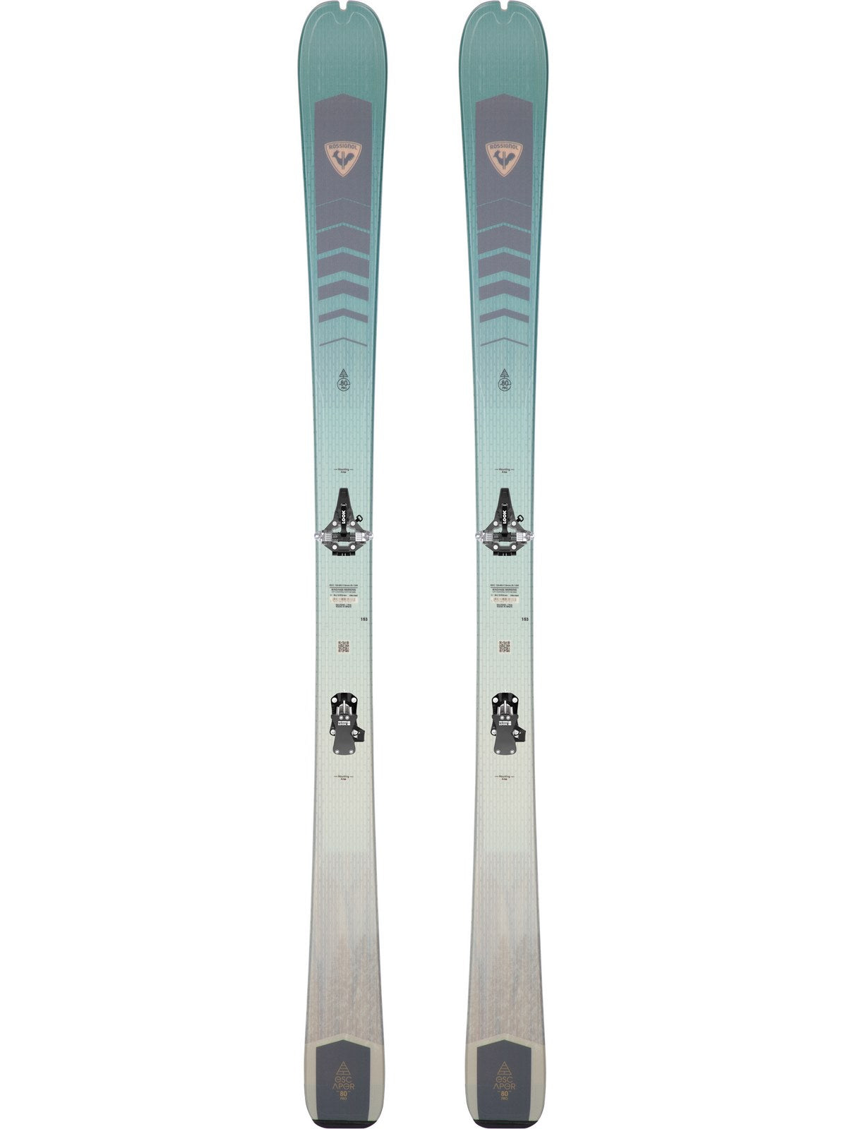 Narty skitourowe ROSSIGNOL ESCAPER 80 Pro + wiązania LOOK ST 10 - Adventure Sports