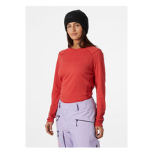 Koszulka termoaktywna Helly Hansen W Lifa Active Crew czerwony - Adventure Sports
