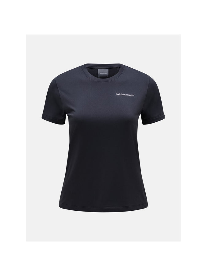 T-Shirt Peak Performance W Alum Light Short Sleeve czarny