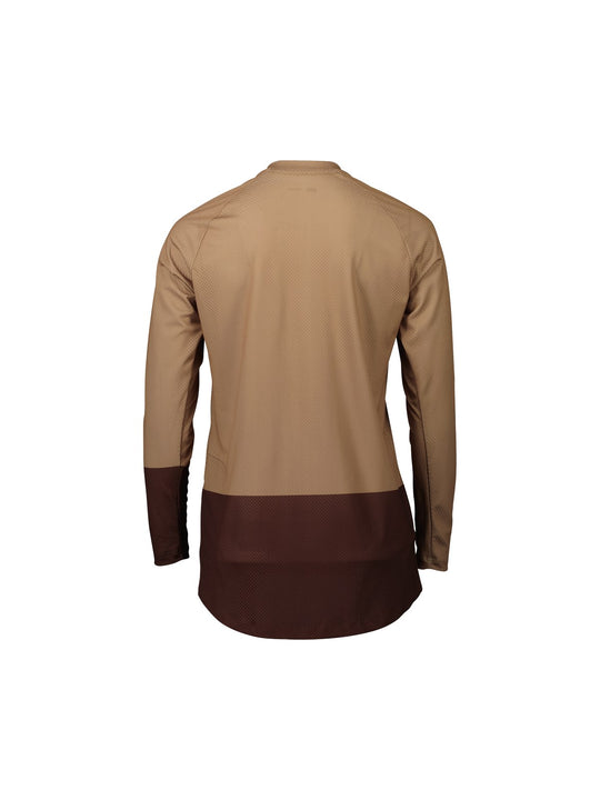 Koszulka rowerowa POC W&#39;s MTB Pure LS Jersey brązowy
