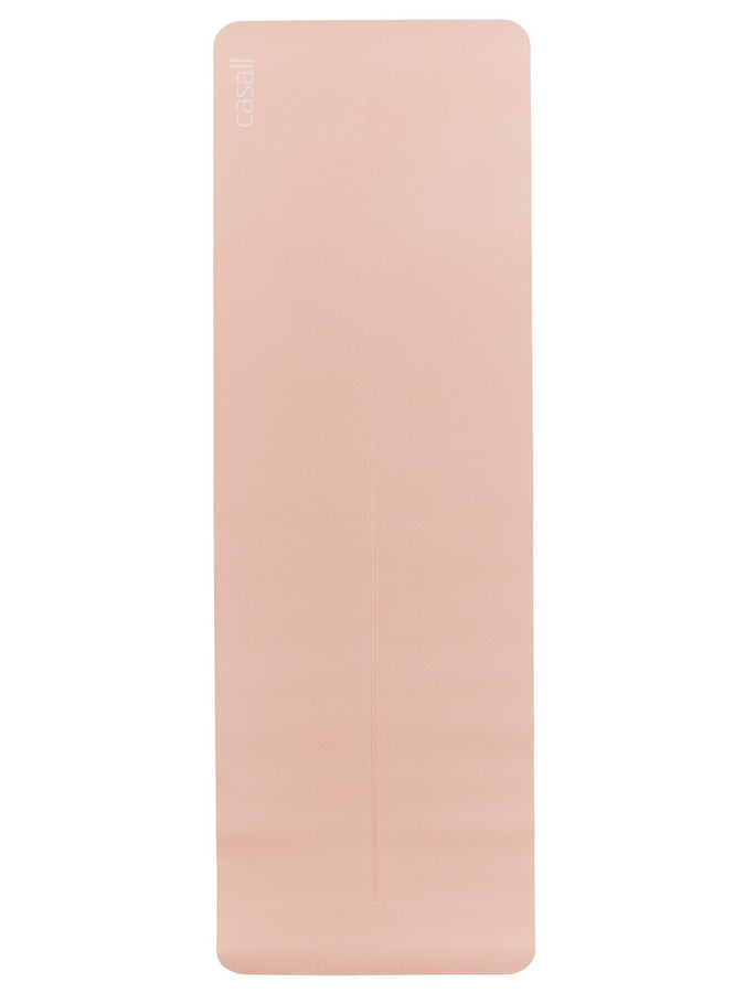 Mata do jogi CASALL Yoga mat position 4mm różowo szary