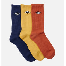 Skarpety RIP CURL Icons Crew Sock 3-Pk granatowy - TU - Adventure Sports
